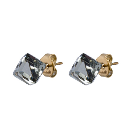 Пусеты Fiore Luna,  Grey, SWE2127/2 GRE G